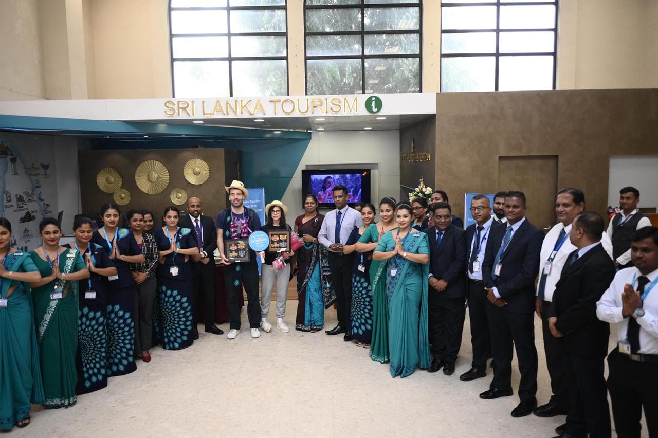 Sri Lanka Welcomes Its Two Millionth Tourist – A Proud Moment for the Island Nation